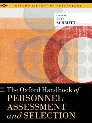 cover image of The Oxford Handbook of Personnel Assessment and Selection